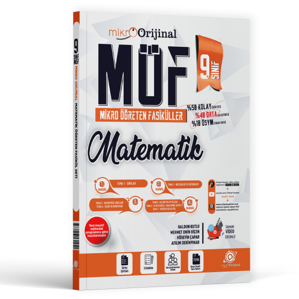 MİKRO ORİJİNAL 09.SINIF MÖF SET MATEMATİK - 25-26